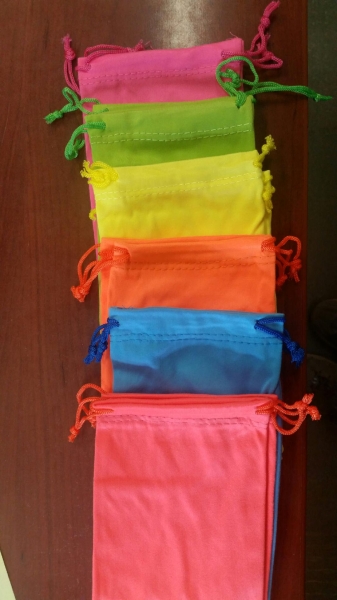 8963 NEON Microfiber Pouch